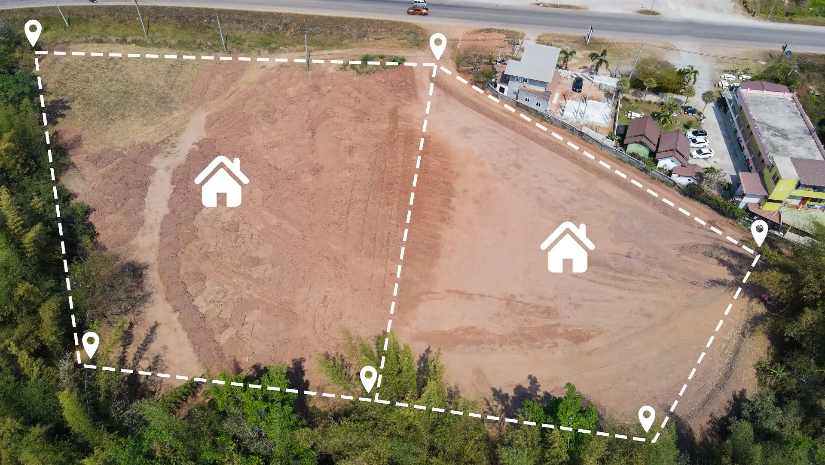 Boundary survey for new subdivision